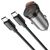  АЗУ HOCO NZ16 Rigorous single port PD30W car charger set (C To C ) Metal grey 