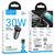 АЗУ HOCO NZ16 Rigorous single port PD30W car charger set (C To C ) Metal grey 