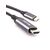  Кабель Vcom CU423MC-1.8M USB 3.1 Type-Cm - HDMI A(m) 4K 60Hz, 1.8m ,Aluminium Shell,Vcom (CU423MC-1.8M) 
