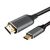  Кабель Vcom CU423MC-1.8M USB 3.1 Type-Cm - HDMI A(m) 4K 60Hz, 1.8m ,Aluminium Shell,Vcom (CU423MC-1.8M) 