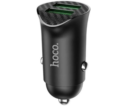  АЗУ HOCO Z39 Farsighted, 2USB, QC3.0 + Micro (черный) 