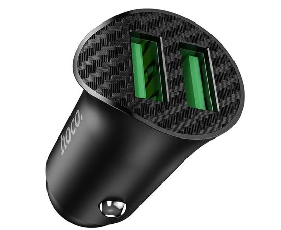  АЗУ HOCO Z39 Farsighted, 2USB, QC3.0 + Micro (черный) 