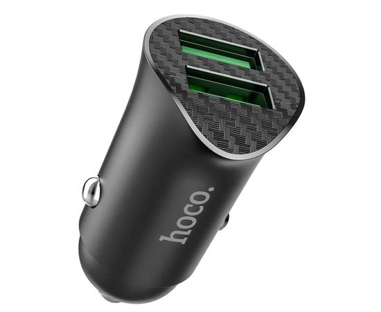  АЗУ HOCO Z39 Farsighted, 2USB, QC3.0 + Micro (черный) 