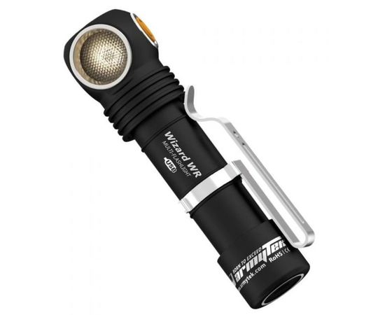  Фонарь Armytek Wizard C2 WR Magnet USB черный/желтый  (F06901C) 
