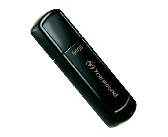  USB-флешка Transcend 64Gb Jetflash 350 TS64GJF350 USB2.0 черный 