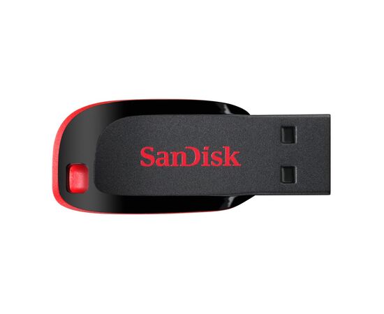  USB-флешка SanDisk Cruzer Blade 128GB USB2.0 черный/красный (SDCZ50-128G-B35) 