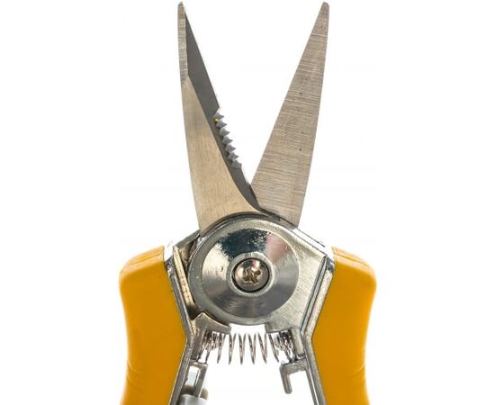  Секатор PALISAD luxe 60500 цветочный 150мм металл.рукоятки с резиновыми вставками 