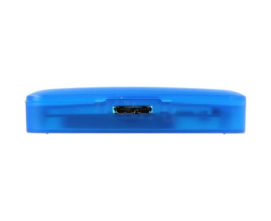  Внешний корпус для HDD/SSD AgeStar 3UBCP3 SATA пластик синий 2.5" 