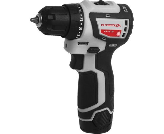  Дрель-шуруповерт Интерскол ДА-10/12В (687.2.2.70) 