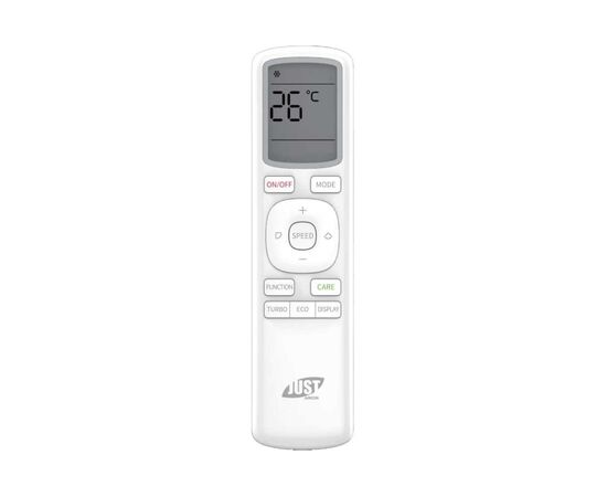  Кондиционер Just AIRCON JAC-10HPSIA/CAC/JACO-10HPSIA/CAU Chroma inverter черный 