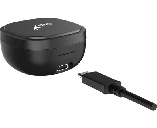  Наушники Genius HS-M910BT, Black Bluetooth 5.3, возможность отключения, зарядка Type-C, кабель в комплекте (31710023400) 