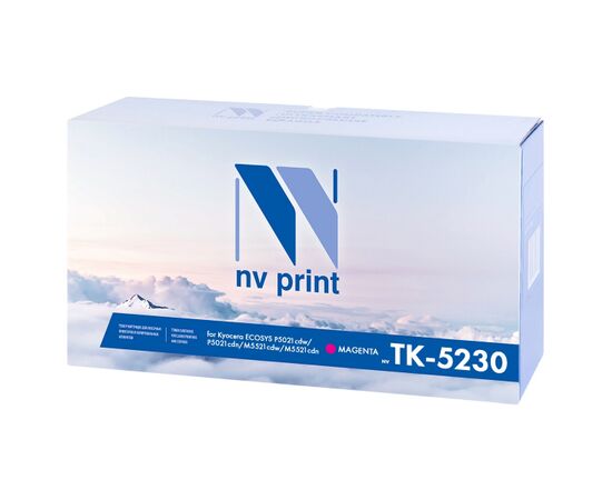  Картридж NVPrint совместимый Kyocera TK-5230 Magenta для ECOSYS P5021cdw/P5021cdn/M5521cdw/M5521cdn (2200k) 