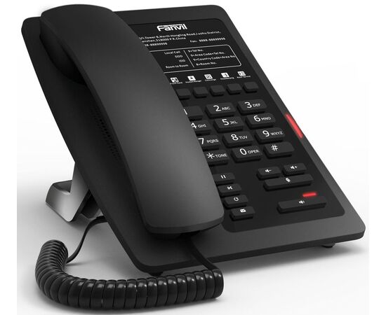  Телефон IP Fanvil H3 черный 