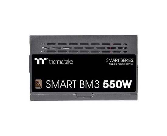  Блок питания Thermaltake Smart BM3 0550 (PS-SPD-0550MNFABE-3)/Semi Modular/Non Light/Full Range/Analog/80 Plus Bronze/EU/JP Main CAP/All Flat Cable 