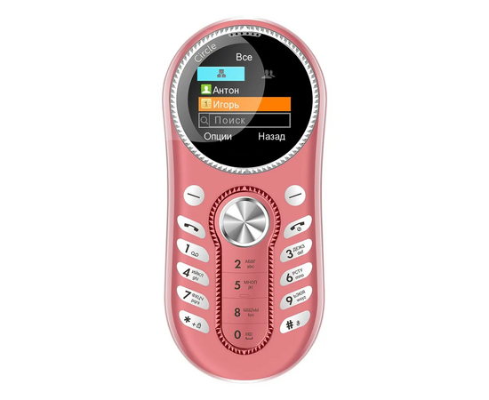  Мобильный телефон BQ 1416 Circle Pink 