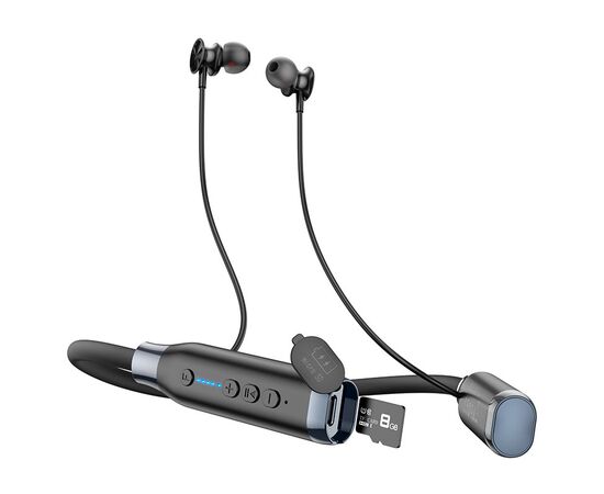 Наушники bluetooth HOCO ES62 Pretty neck-hang (черный) 