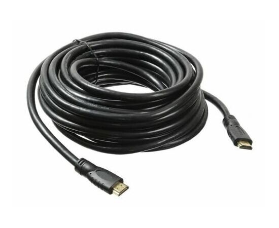  Кабель аудио-видео Buro HDMI 2.0 HDMI (m)/HDMI (m) 20м. Позолоченные контакты черный (BHP HDMI 2.0-20) 