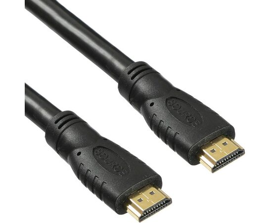  Кабель аудио-видео Buro HDMI 2.0 HDMI (m)/HDMI (m) 20м. Позолоченные контакты черный (BHP HDMI 2.0-20) 