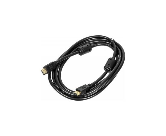  Кабель аудио-видео Ningbo HDMI (m)/HDMI (m) 3м феррит.кольца Позолоченные контакты черный (HDMI-3M-MG(VER1.4)) 