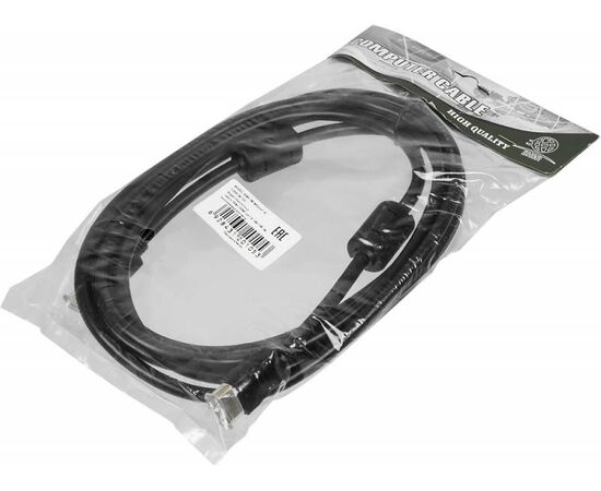  Кабель аудио-видео Ningbo HDMI (m)/HDMI (m) 3м феррит.кольца Позолоченные контакты черный (HDMI-3M-MG(VER1.4)) 