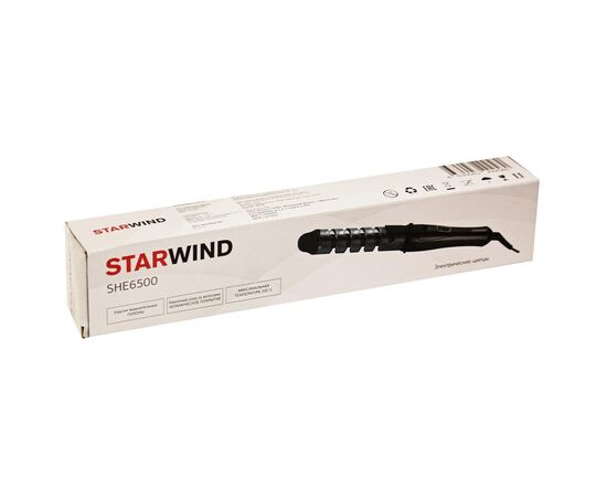  Щипцы Starwind SHE6500 черный 