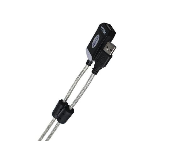  Кабель Vcom VUS7049-25M USB2.0-repeater, удлинительный активный Am-Af 25м 