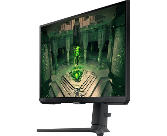  Монитор Samsung Odyssey G4 27" FHD 1920x1080, 240Hz, IPS, HDMI+HDMI+DP, 1 ms, 178°/178°, 400 cd/m, 1000:1, Pivot) S27BG400EI 