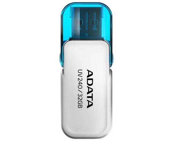  USB-флешка A-DATA 32GB AUV240-32G-RWH UV240, USB 2.0, Белый 