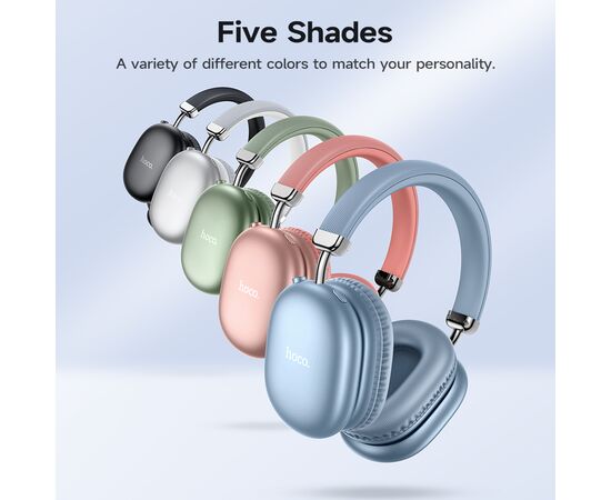  Наушники полноразмерные bluetooth HOCO W35 Max Auspicious ANC noise reduction BT headphones (черный) 