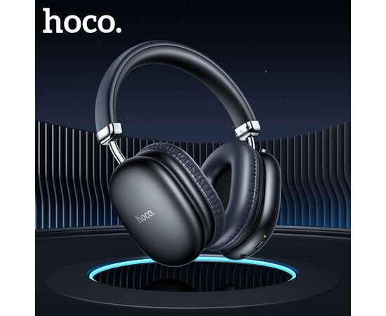 Наушники полноразмерные bluetooth HOCO W35 Max Auspicious ANC noise reduction BT headphones (черный) 