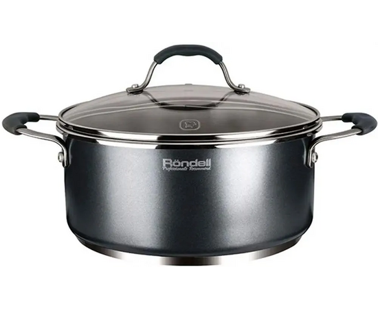  Кастрюля Rondell Stern RDS-019 4.7л серый 