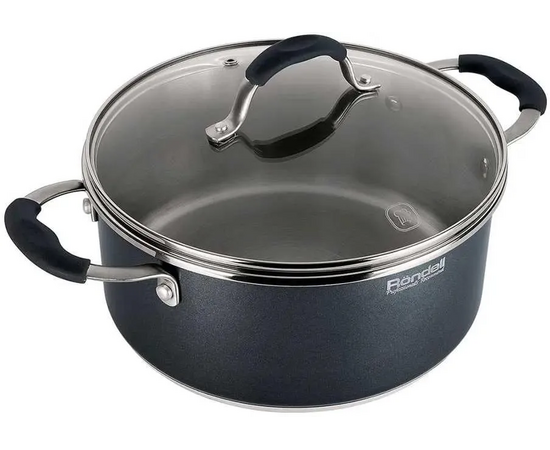  Кастрюля Rondell Stern RDS-019 4.7л серый 