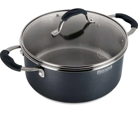  Кастрюля Rondell Stern RDS-019 4.7л серый 