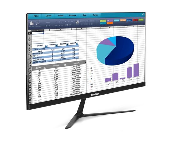  Монитор ExeGate EH1500 SmartView черный (EX297309RUS) 