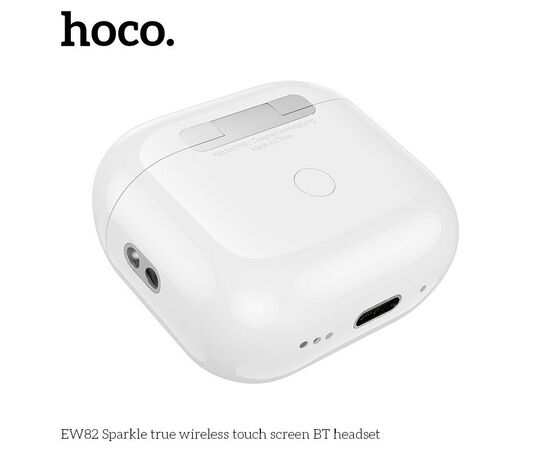  Наушники HOCO EW82 Sparkle true wireless touch screen BT headset (белый) 