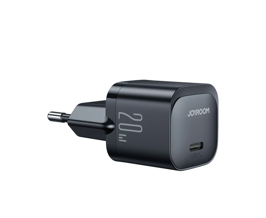  Сетевой адаптер JOYROOM JR-TCF02 PD 20W mini Charger Black 