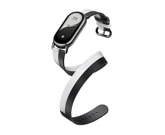  Ремешок Xiaomi Smart Band 8 Double Wrap Strap BHR7311GL Black and white 