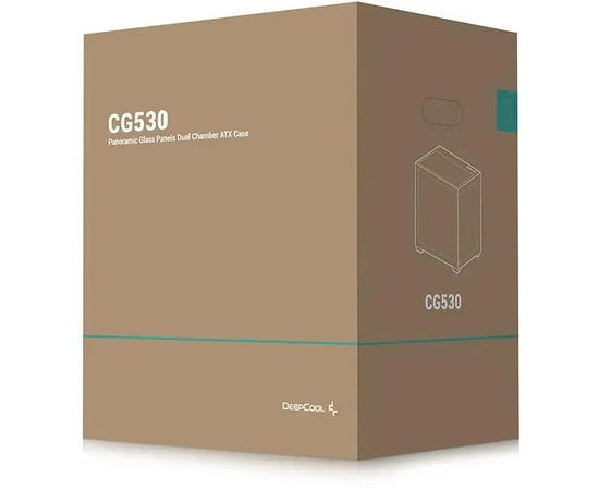  Корпус Deepcool CG530 (R-CG530-BKNDA0-G-1) черный без БП ATX 2x120mm 2x140mm 2xUSB2.0 1xUSB3.0 audio bott PSU 
