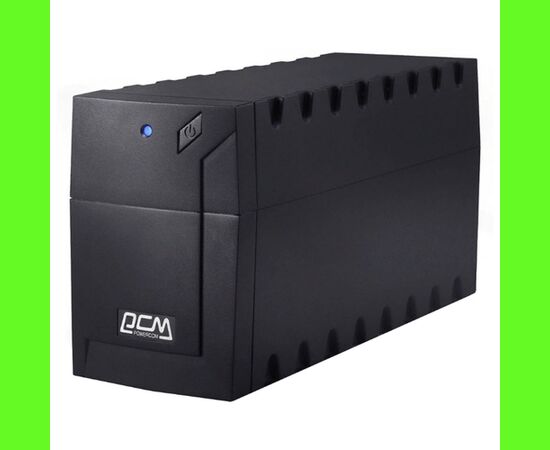  ИБП Powercom RPT-600AP, интерактивный, 600 ВА / 360 Вт, количество выходных разъемов: 3 (3 с питанием от батареи), USB, защита телефонной линии 