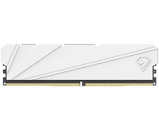  ОЗУ Netac Shadow S NTSSD4P32SP-08W DDR 4 DIMM 8Gb PC25600, 3200Mhz, C16 White, с радиатором 