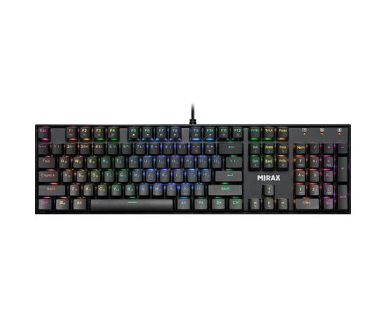  Клавиатура DEFENDER Mirax GK-352, RGB, черн (45352) 