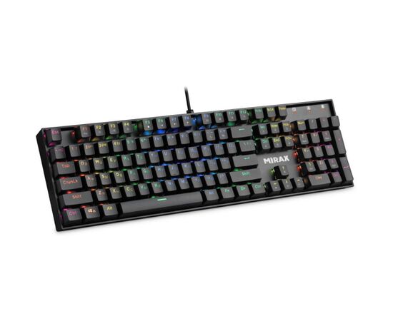  Клавиатура DEFENDER Mirax GK-352, RGB, черн (45352) 