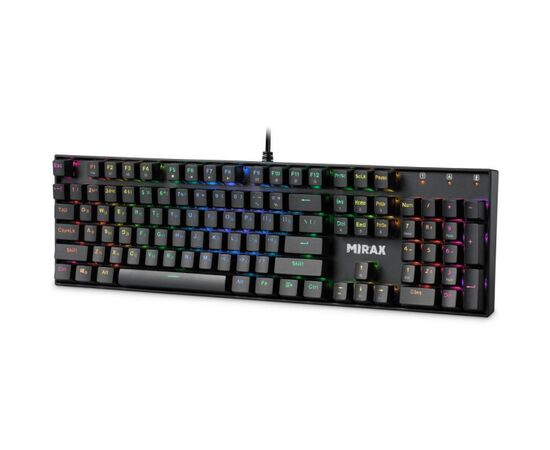  Клавиатура DEFENDER Mirax GK-352, RGB, черн (45352) 