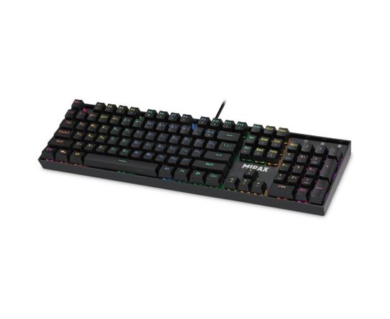  Клавиатура DEFENDER Mirax GK-352, RGB, черн (45352) 