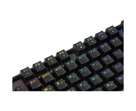  Клавиатура DEFENDER Mirax GK-352, RGB, черн (45352) 