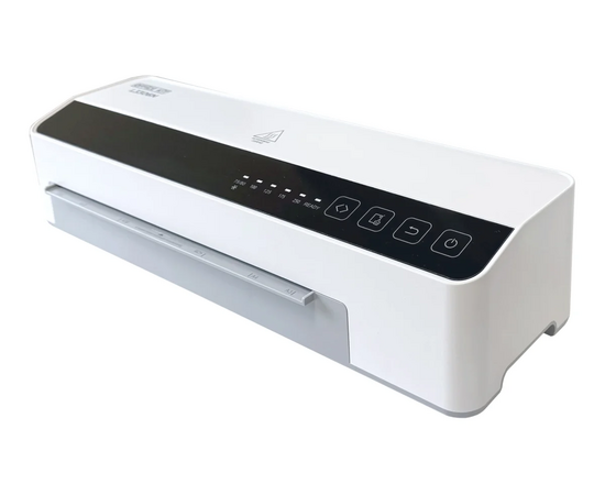  Ламинатор Office Kit L3306N белый/черный A3 (75-250мкм) 100см/мин (6вал.) хол.лам. лам.фото реверс 