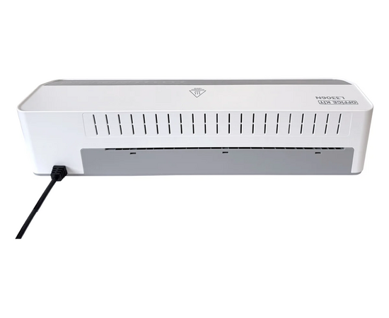  Ламинатор Office Kit L3306N белый/черный A3 (75-250мкм) 100см/мин (6вал.) хол.лам. лам.фото реверс 
