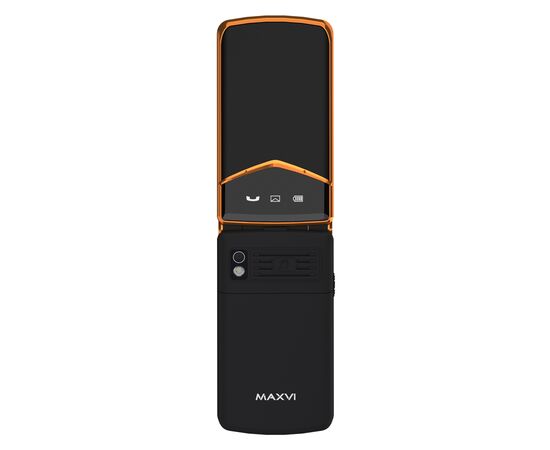  Мобильный телефон Maxvi E11 черно-золотой 