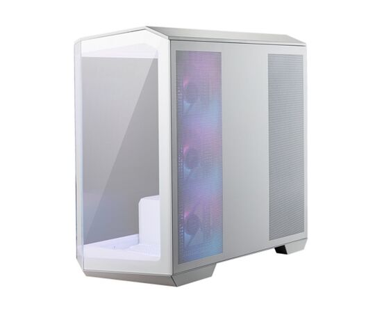  Корпус MSI MAG Pano M100R PZ White (306-7G24W21-809), Micro-ATX, 1xUSB 3.2 Gen 1, 1xUSB 3.2 Gen2 Type-C, 4x120mm ARGB Fan, ARGB+PWM, TG 