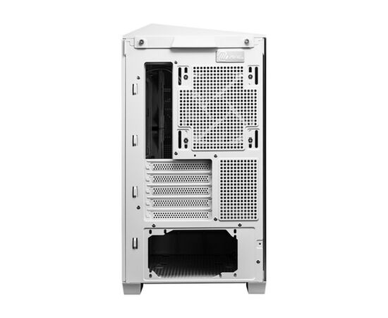  Корпус MSI MAG Pano M100R PZ White (306-7G24W21-809), Micro-ATX, 1xUSB 3.2 Gen 1, 1xUSB 3.2 Gen2 Type-C, 4x120mm ARGB Fan, ARGB+PWM, TG 